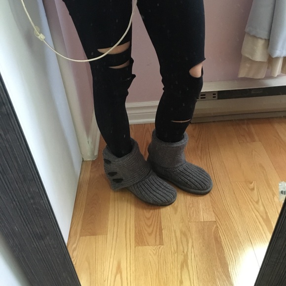 🐻 Bearpaw Women's Knit Tall Mid-Calf Wool Boot - Picture 10 of 13